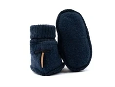 Mikk-line mørkeblå futter merinould